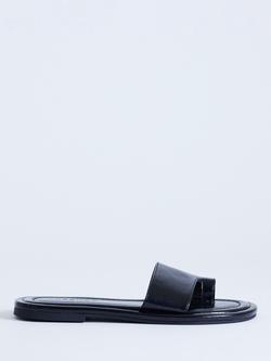 Topshop Sandra Mule Slider Sandals, Black, Black