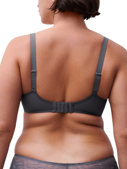Chantelle Fleurs Balconette Bra, Fancy Grey - view 2, Fancy Grey
