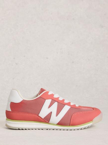 White Stuff Pippa Trainers, Pink, Pink