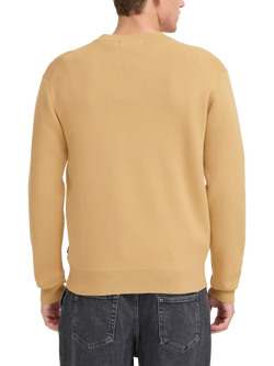 Casual Friday Agnar Cotton Blend Milano Knitted Cardigan, Lark - view 2, Lark