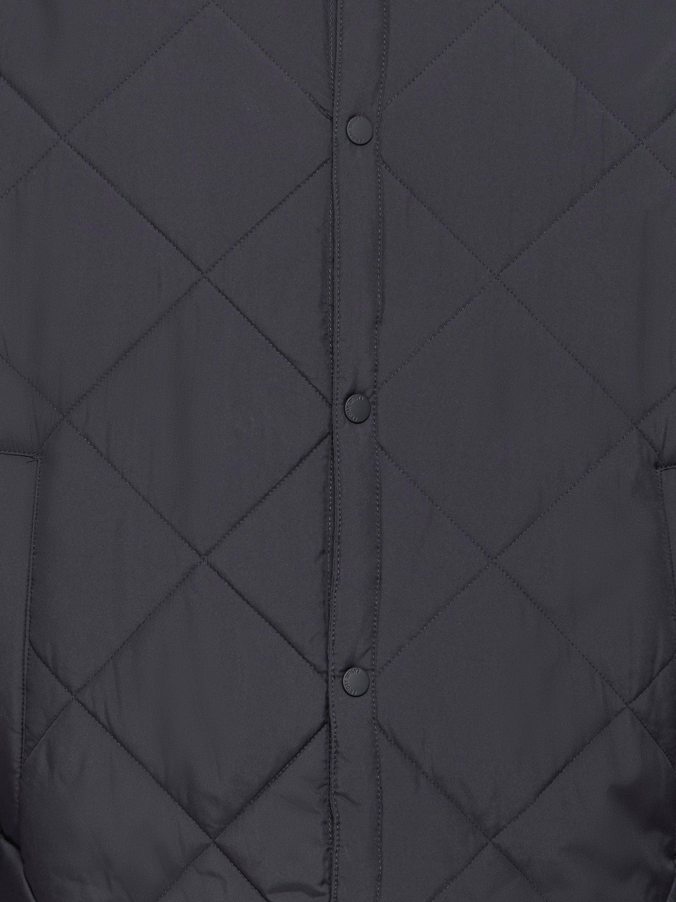 Product image 7 of 7, which shows Casual Friday Algren Quilted Bomber Jacket, Dark Navy, S