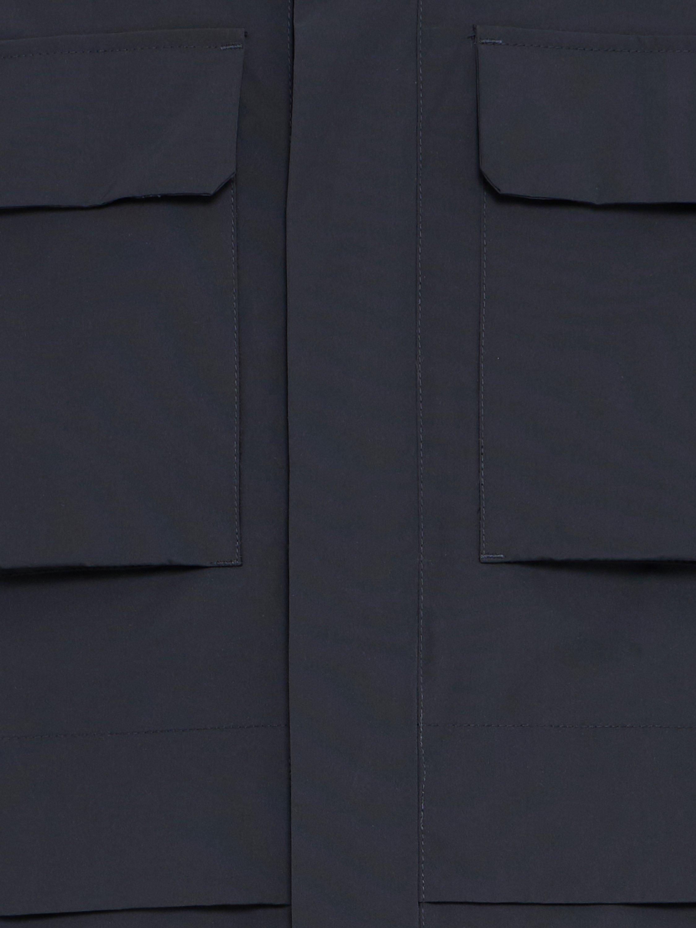 Product image 7 of 7, which shows Casual Friday Hedberg Short Padded Coat, Dark Navy, L