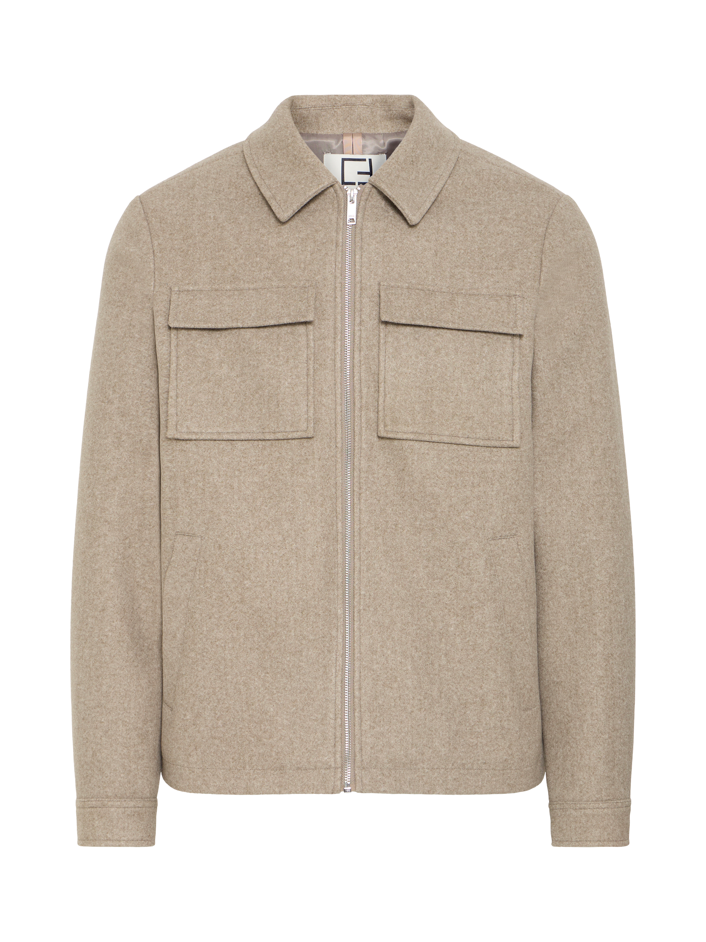 Product image 5 of 7, which shows Casual Friday Moberg Soft Touch Smart Jacket, Cream, M