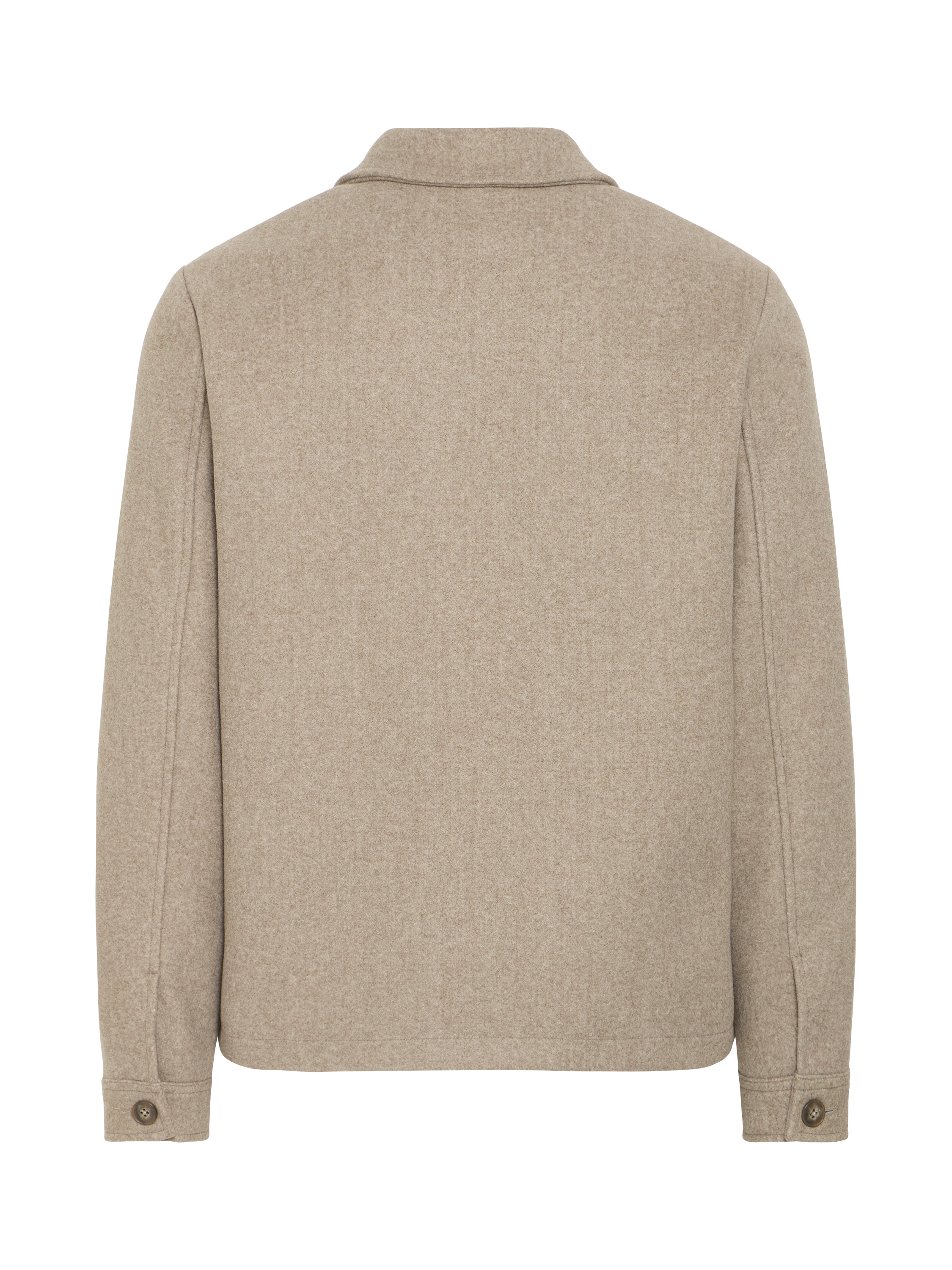 Product image 6 of 7, which shows Casual Friday Moberg Soft Touch Smart Jacket, Cream, M