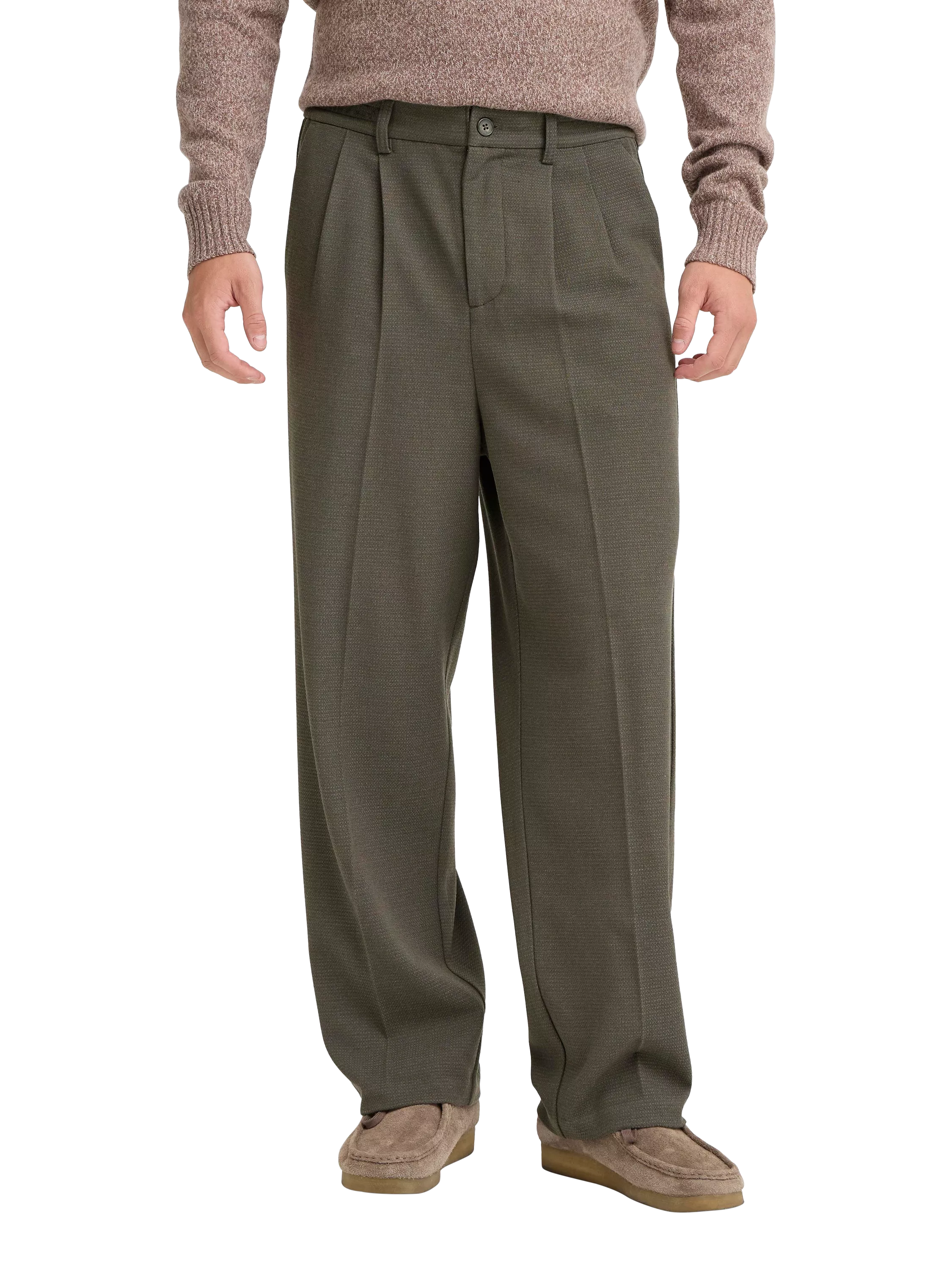 パンツ argue WOOL WIDE TUCK PANTS/OLIVE GRAY02 パンツ argue WOOL WIDE TUCK PANTS/OLIVE GRAY02 20240808-007-CHARCOAL-