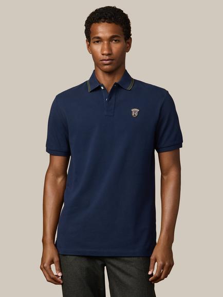 Hackett London Heritage Cotton Regular Fit Short Sleeve Polo Shirt, Old Navy