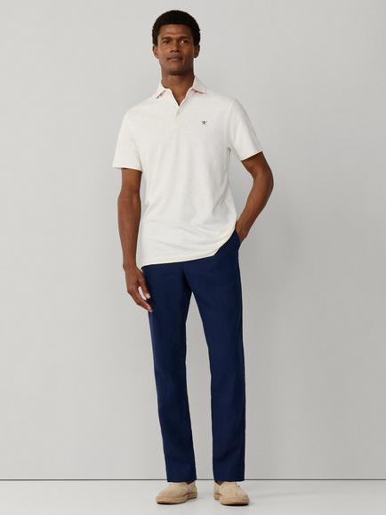 Hackett London Classic Fit Polo Shirt - view 2, Off White