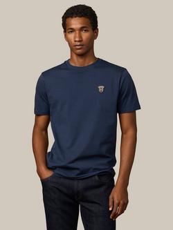 Hackett London Cotton Regular Fit Short Sleeve Badge Detail T-Shirt, Old Navy, Old Navy