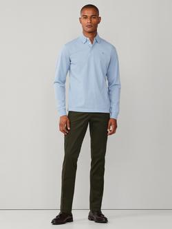 Hackett London Slim Fit Kensington Chinos, Forest Green - view 2, Forest Green