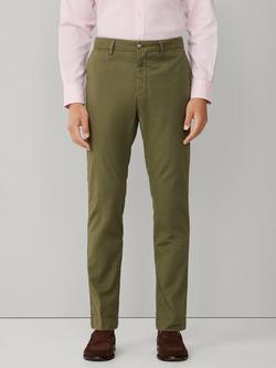 Hackett London Slim Fit Kensington Chinos, Moss Green