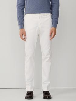 Hackett London Slim Fit Kensington Chinos, Candle White