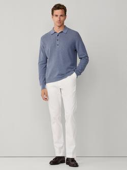 Hackett London Slim Fit Kensington Chinos - view 2, Candle White