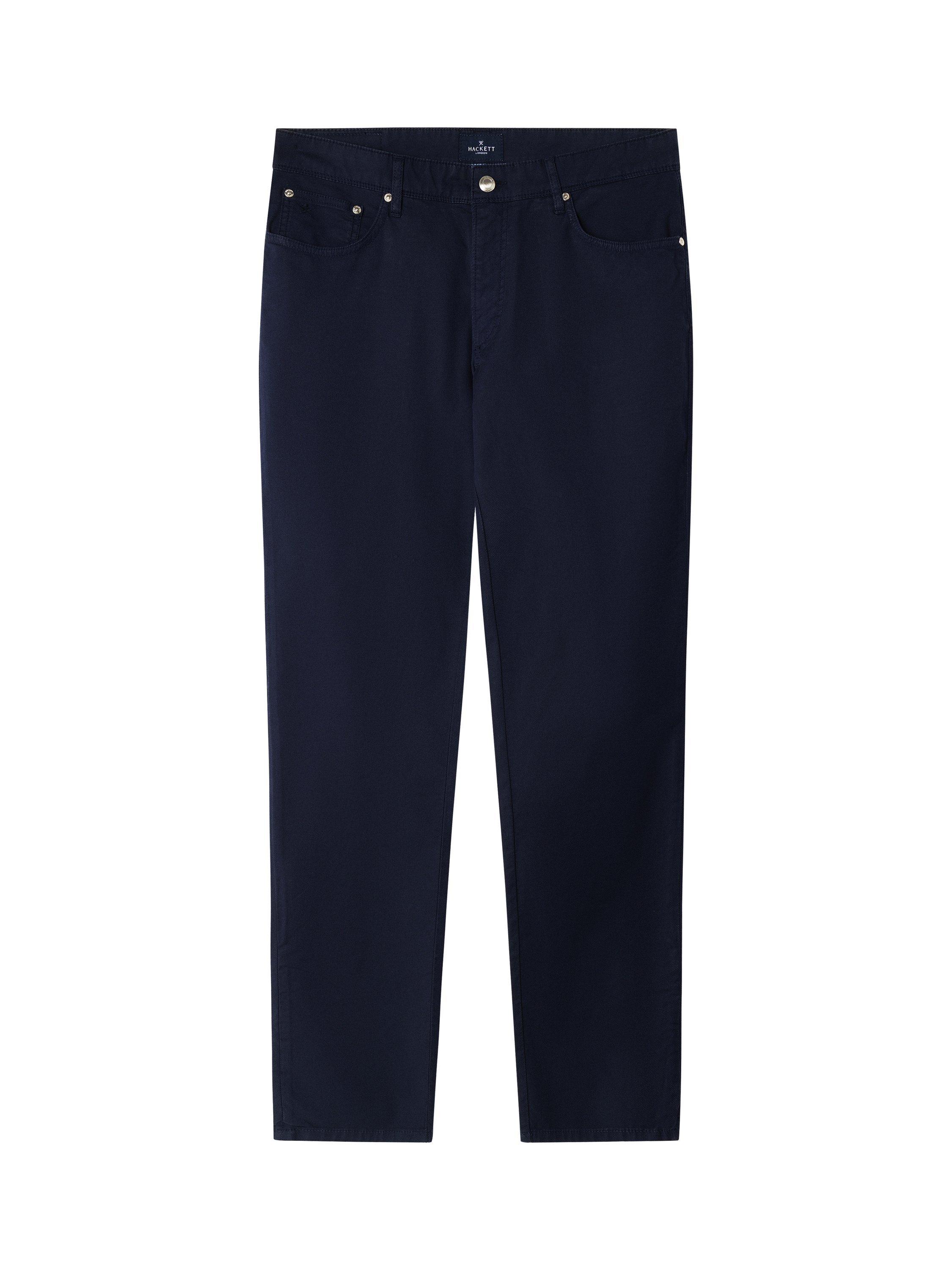 Product image 4 of 8, which shows Hackett London Trinity 5 Pocket Chinos, Old Navy, 28