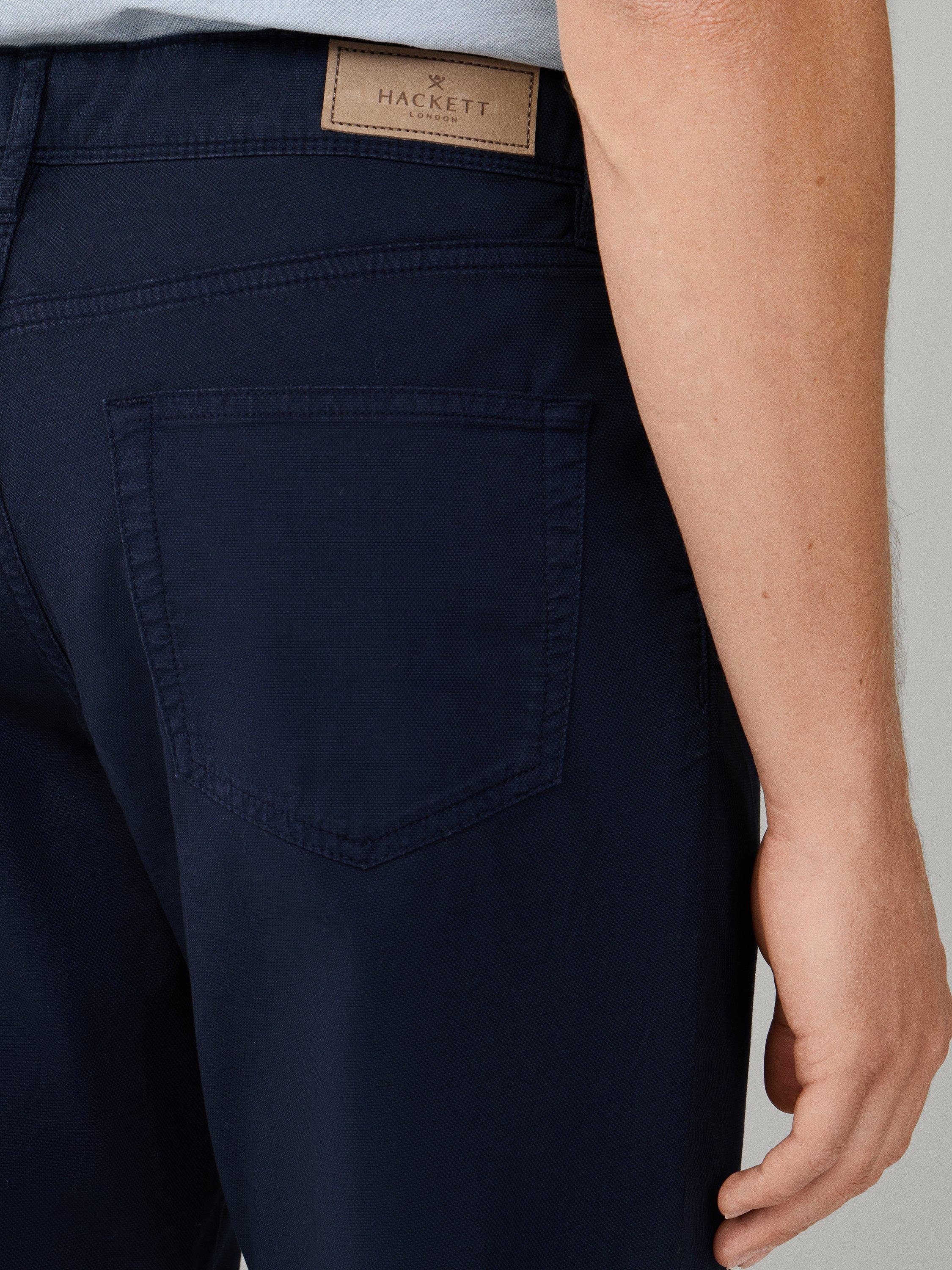 Product image 6 of 8, which shows Hackett London Trinity 5 Pocket Chinos, Old Navy, 28