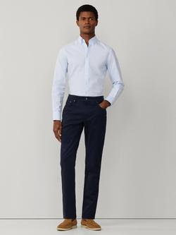 Hackett London Trinity Regular Fit Trousers, Navy Blazer - view 2, Navy Blazer