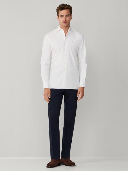 Hackett London Kensington Slim Fit Stretch Cotton Chinos, Navy Blazer - view 2, Navy Blazer