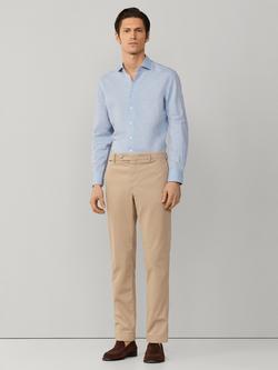 Hackett London Kensington Slim Fit Stretch Cotton Chinos, Oat - view 2, Oat