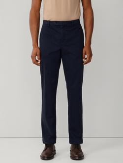 Hackett London Sanderson Tailored Fit Stretch Cotton Chinos, Navy Blazer, Navy Blazer