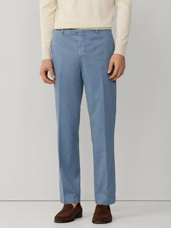Hackett London Sanderson Tailored Fit Chinos, Stone Green, Thames Blue