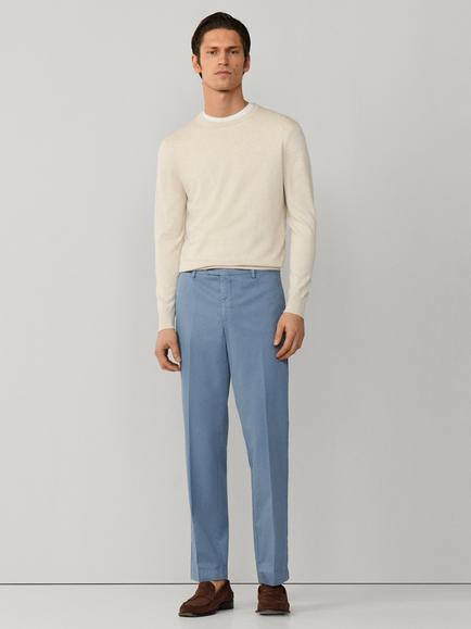Hackett London Sanderson Tailored Fit Chinos - view 2, Thames Blue