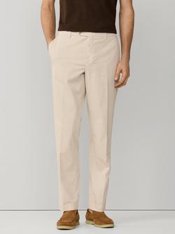 Hackett London Sanderson Tailored Fit Chinos, Stone Green, Stone Beige