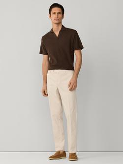 Hackett London Sanderson Tailored Fit Chinos, Stone Green - view 2, Stone Beige