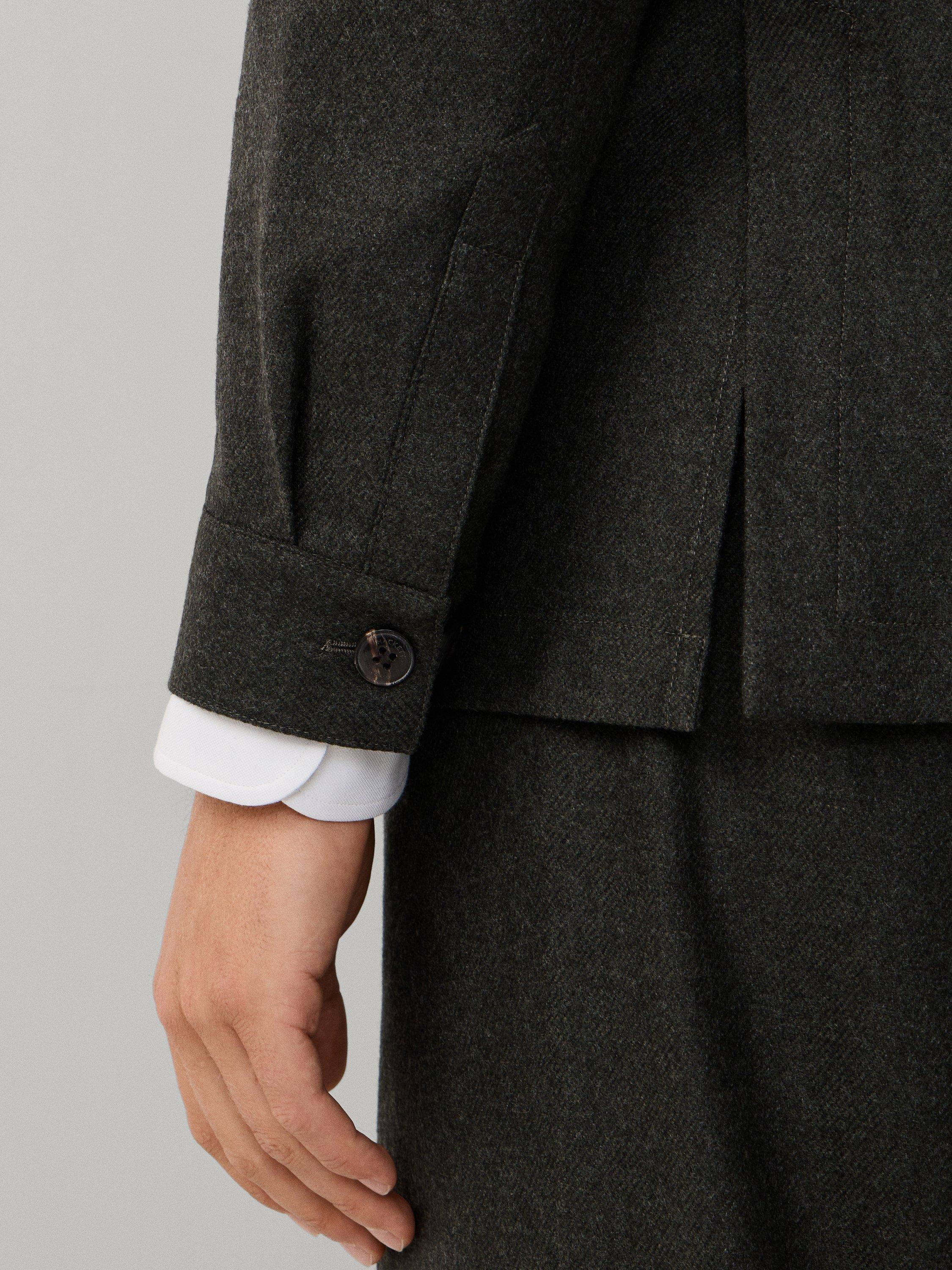 Product image 6 of 9, which shows Hackett London Field Jacket, Dark Green, 36