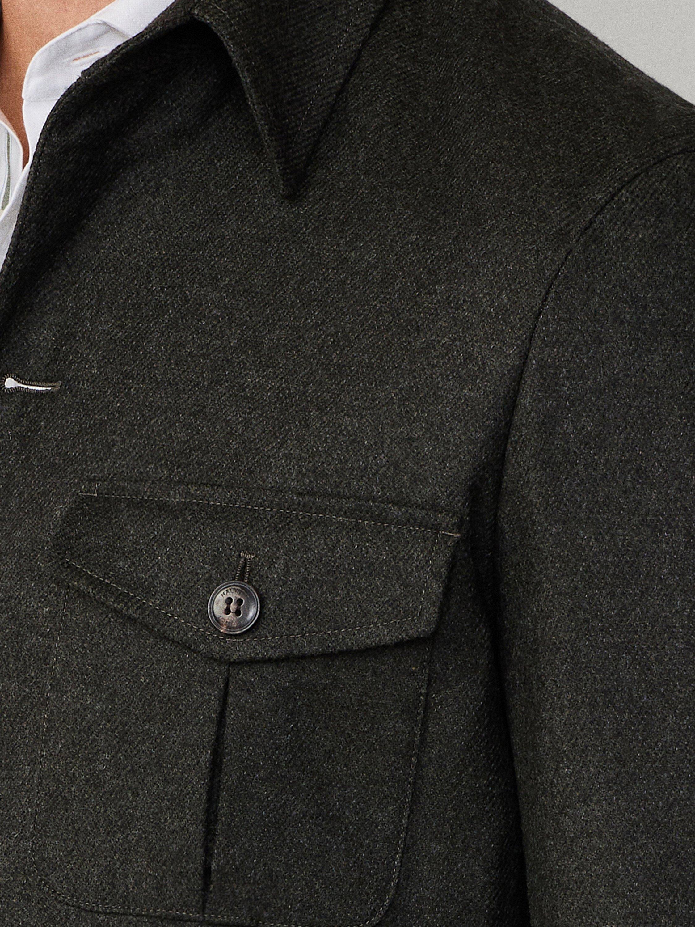 Product image 9 of 9, which shows Hackett London Field Jacket, Dark Green, 36