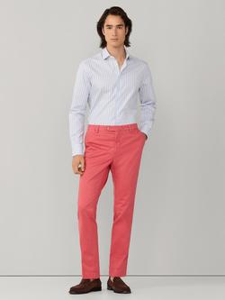 Hackett London Kensington Slim Fit Chinos - view 2, Light Red