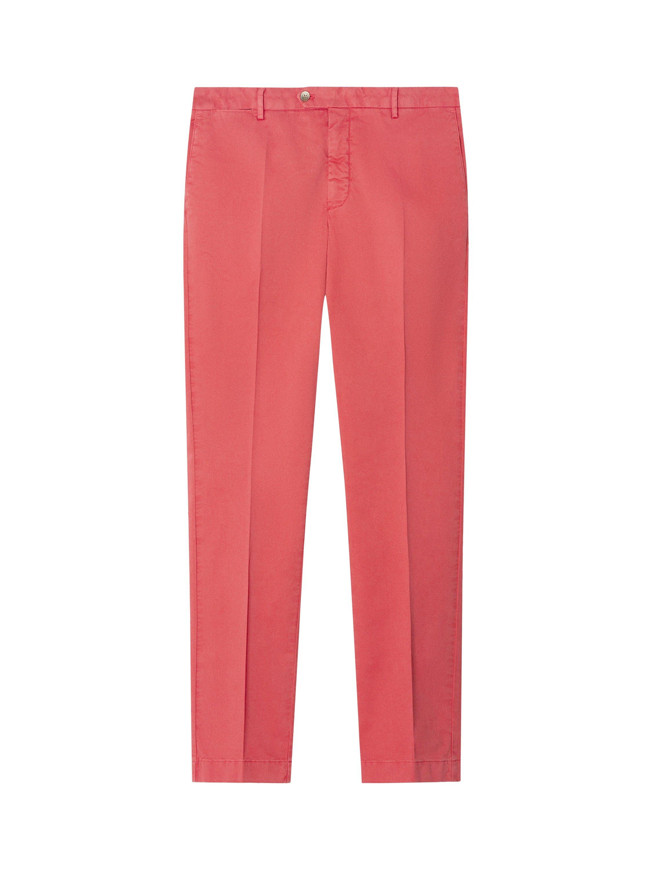 Product image 4 of 8, which shows Hackett London Kensington Slim Fit Chinos, Light Red, 28