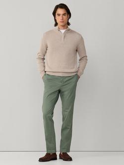 Hackett London Kensington Slim Fit Chinos - view 2, Stone Green