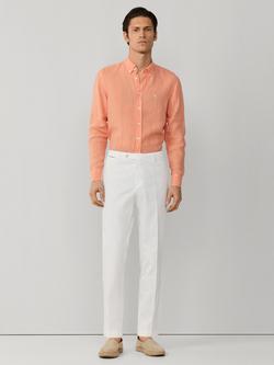 Hackett London Kensington Slim Fit Chinos - view 2, Optic White