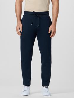 Hackett London Sport Tape Drawstring Cotton Blend Joggers, Navy, Navy