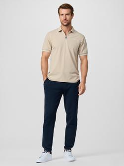 Hackett London Sport Tape Drawstring Cotton Blend Joggers, Navy - view 2, Navy