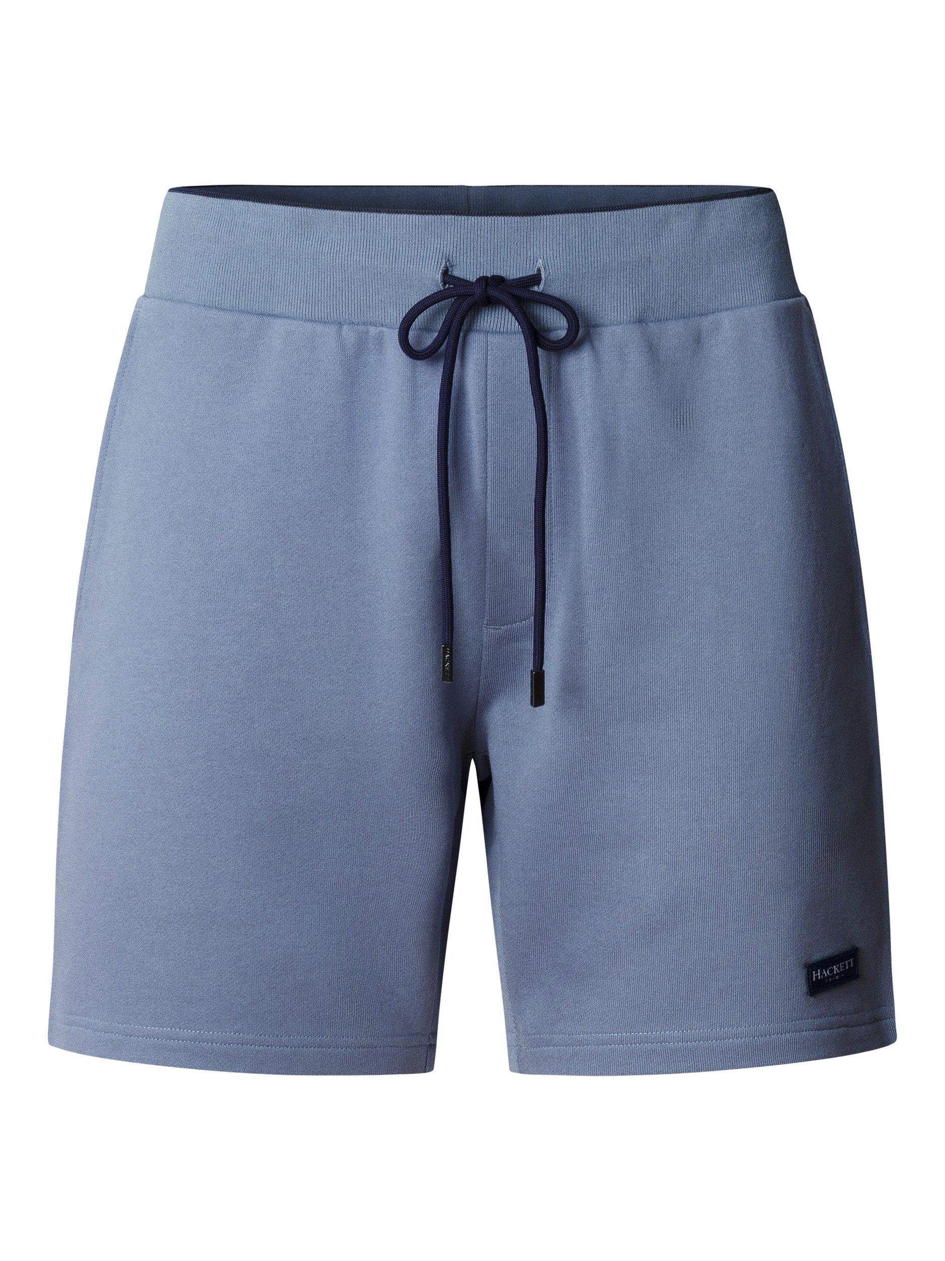 Product image 4 of 8, which shows Hackett London Drawstring Cotton Shorts, Blue, XXXL