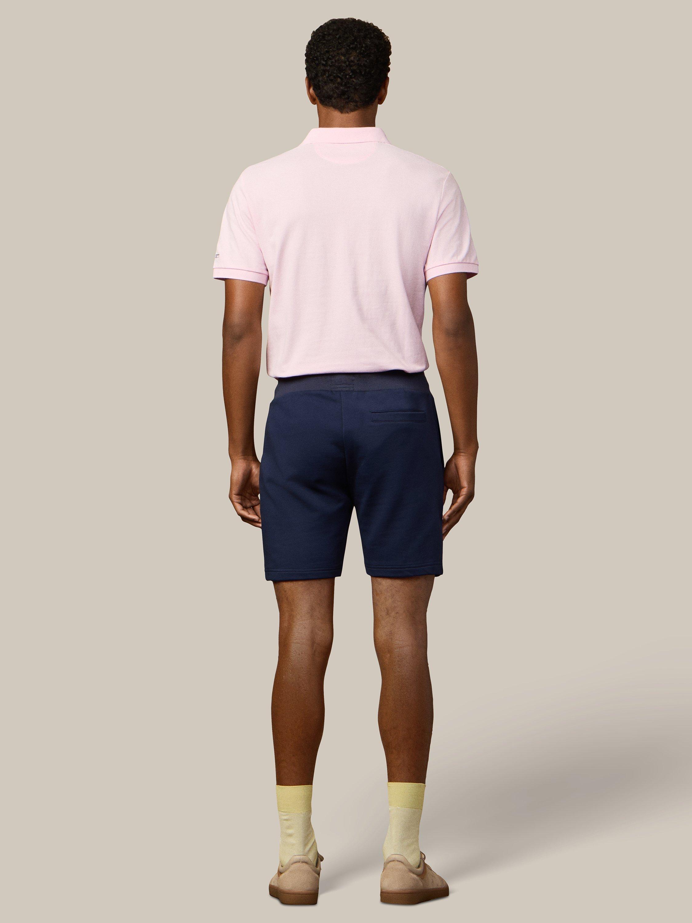 Product image 3 of 8, which shows Hackett London Drawstring Cotton Shorts, Navy, XXXL