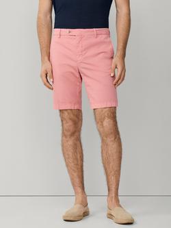 Hackett London Cotton Rich Slim Fit Kensington Chino Shorts, Dusty Rose Pink
