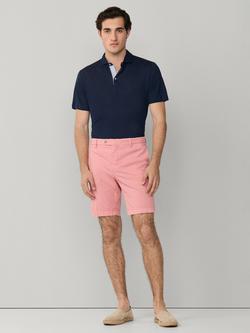Hackett London Cotton Rich Slim Fit Kensington Chino Shorts - view 2, Dusty Rose Pink