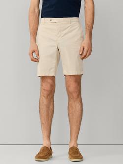 Hackett London Cotton Rich Slim Fit Kensington Chino Shorts, Natural Beige