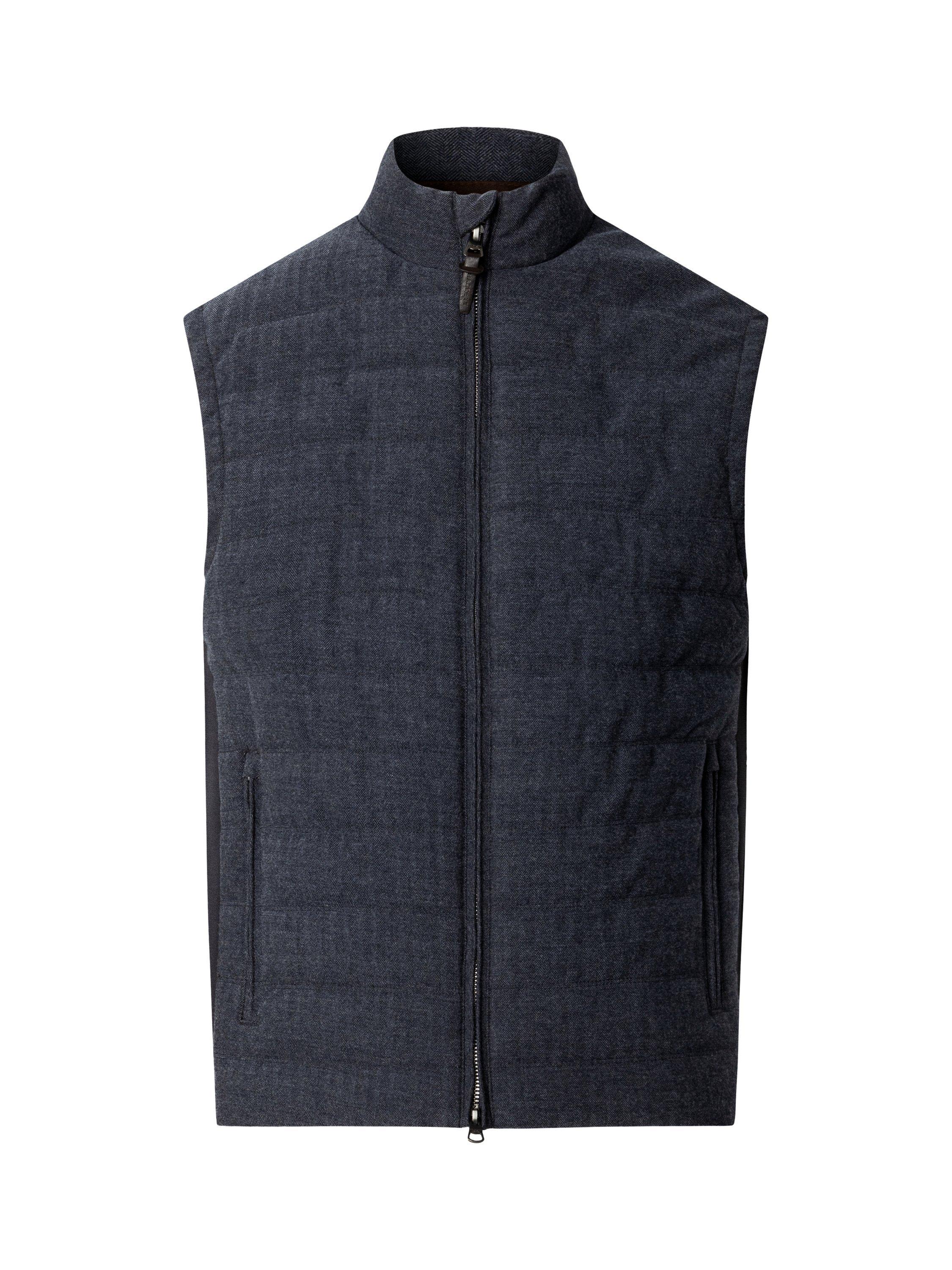Product image 4 of 7, which shows Hackett London Herringbone Wool Blend Gilet, Old Navy, XXXL