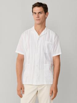 Hackett London Cotton Shirt, Optic White, Optic White