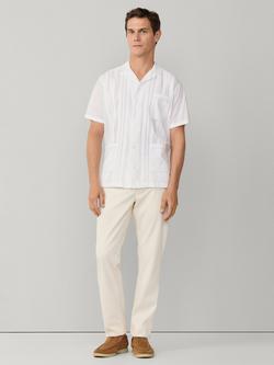 Hackett London Cotton Shirt, Optic White - view 2, Optic White