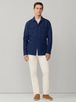 Hackett London Linen Overshirt - view 2, Old Navy