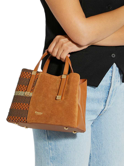 Dune London Dinkydorry Boxy Handbag, Tan - view 2, Tan