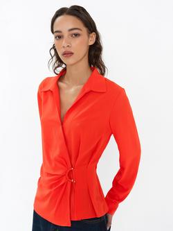 French Connection Thelma Shirt, Paradise Orange, Paradise Orange