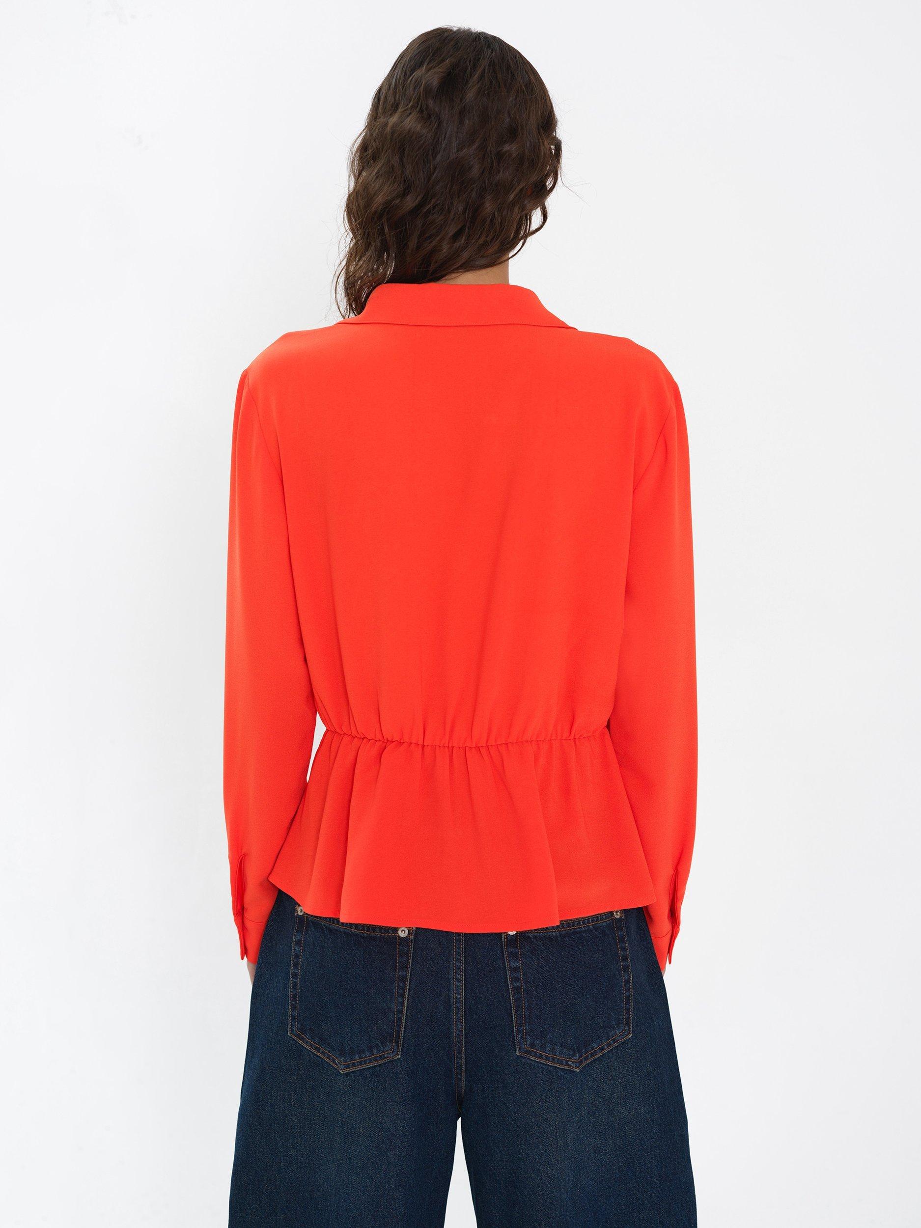 French Connection Thelma Shirt, Paradise Orange