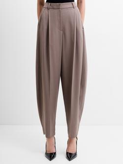 French Connection Vienna Tapered Trousers - view 2, Taupe Brown