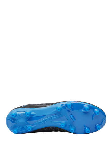 Under Armour Kids' Magnetico Sel 5 Football Boots, Black/Blue - view 2, Black/Blue