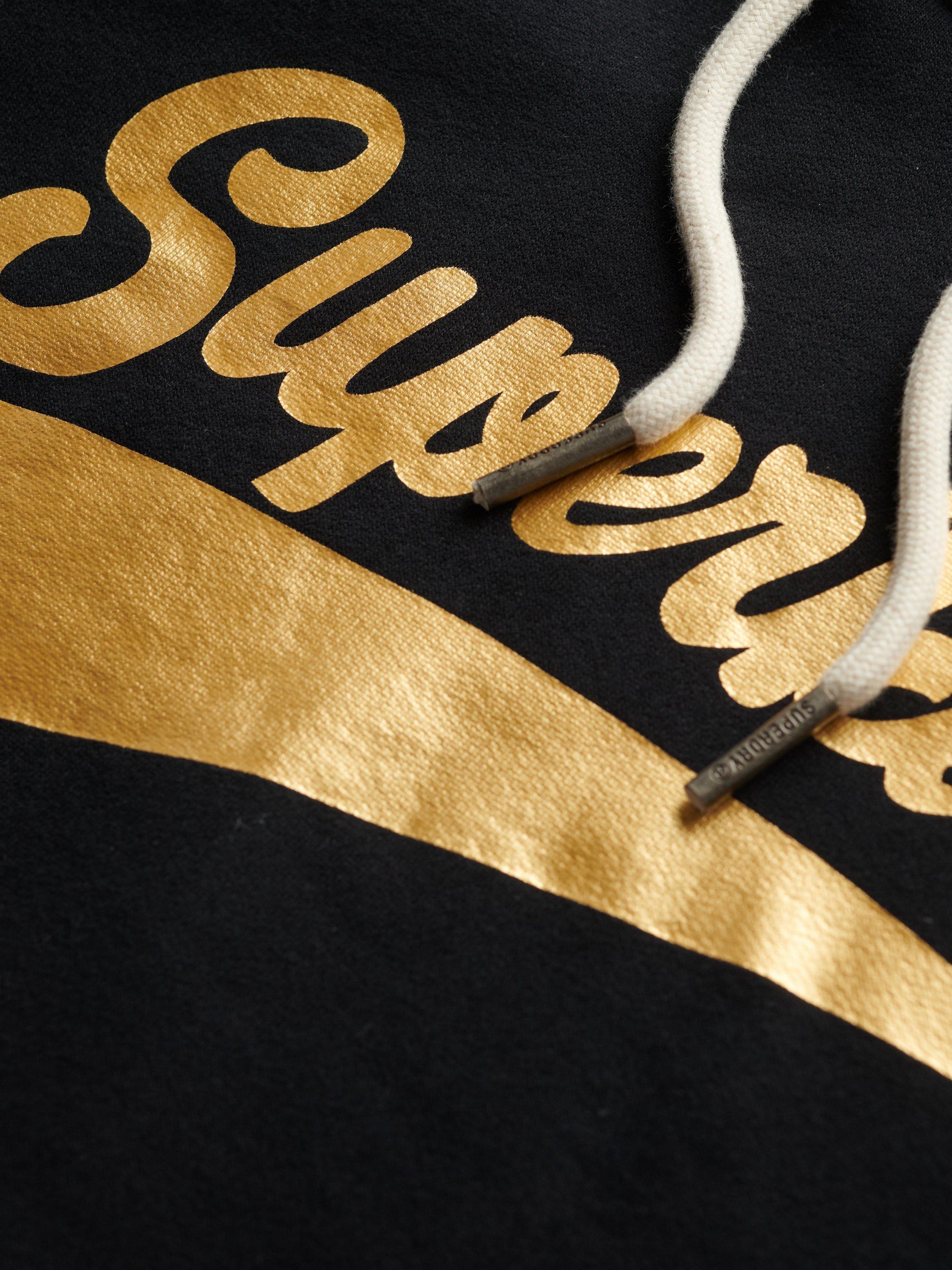 Product image 5 of 5, which shows Superdry Super Athletics Hoodie, Black, 12