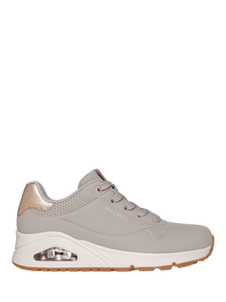 Skechers Street Uno Golden Air Trainers, Taupe, Taupe